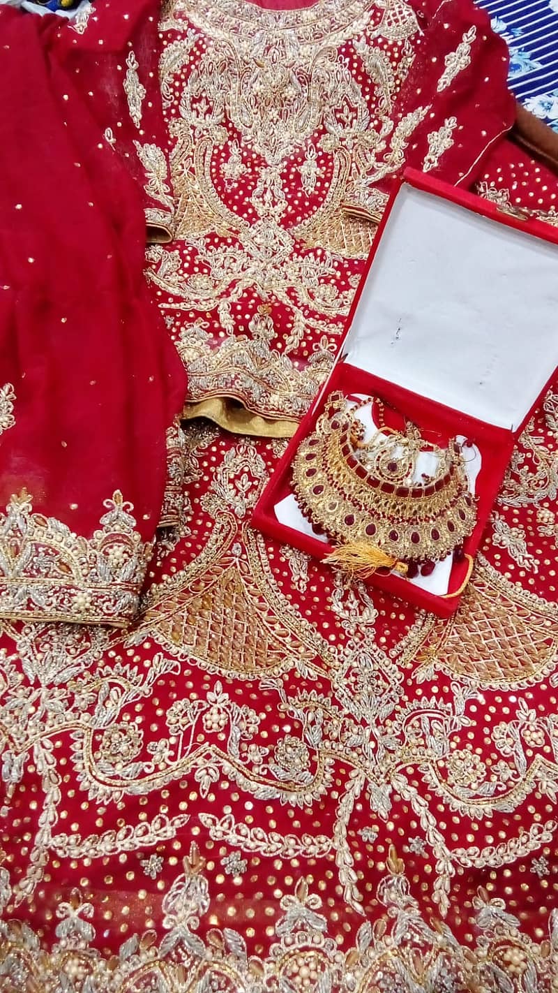 Red Bridal Dress 3