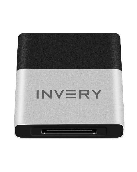 INVERY Airdual Car Bluetooth 5.0 aptX-HD Adapter for 30 pin iPad 3