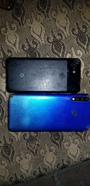 Google Pixel 3 and Tecno spark 4 7