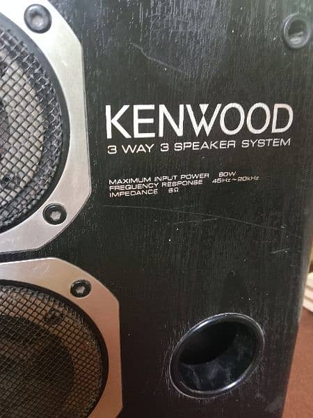 kenwood original Japanese speaker/woofers Dg-1 model Google for specs 16