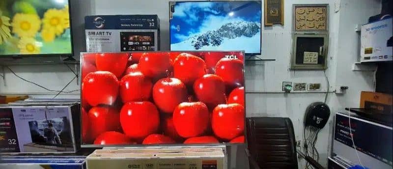55 INCH ANDROID LED LATEST MODEL NEW  WITH WARRANTY CALL 03221257237 0