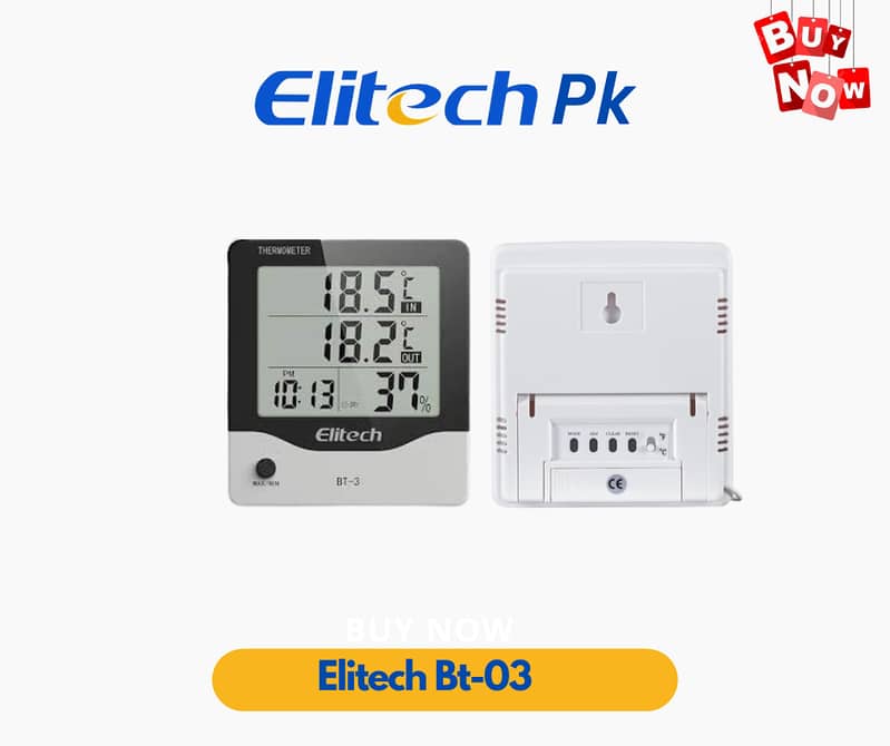 BT-03 Hygrometer Elitech Indoor Temperature Recorder(v) 0