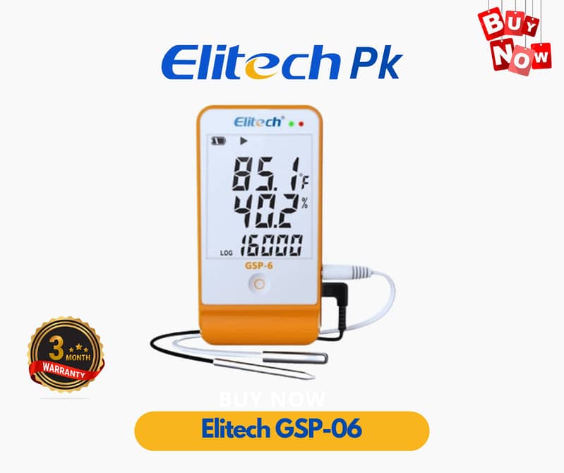 Elitech Gsp-06 Temperature and Humidity Data Logger(vii) 1