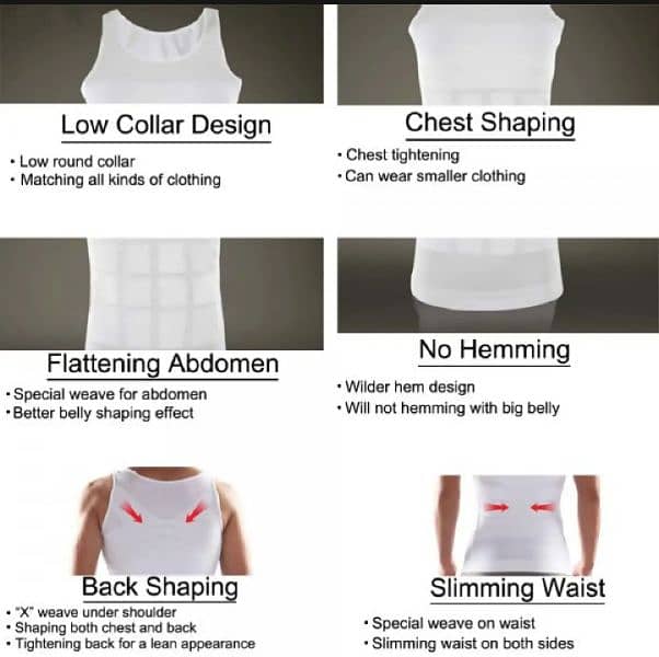 *Amazing Slim N Lift Vest Body Shaper for Men's _ 1