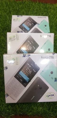 New Mobile Box Pack Nokia 216