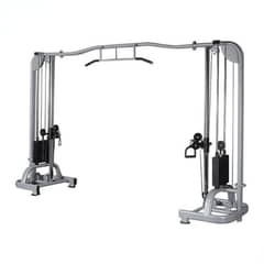 full commercial cable cross over gym and fitness machine