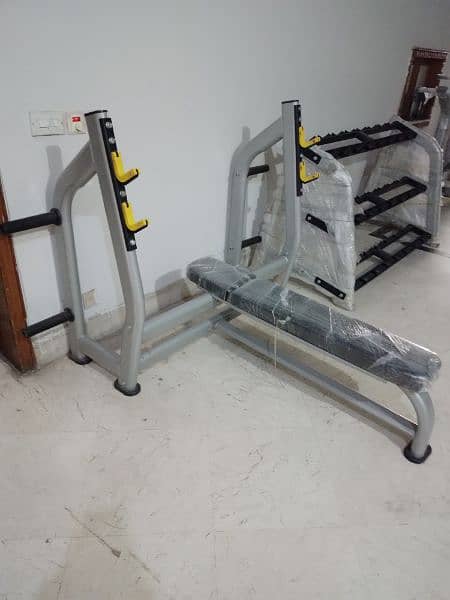 full commercial flat bench press gym and fitness machine 3