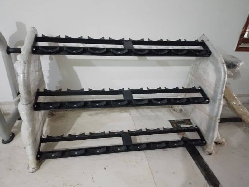 Commercial dumbbell stand gym and fitness machine 1