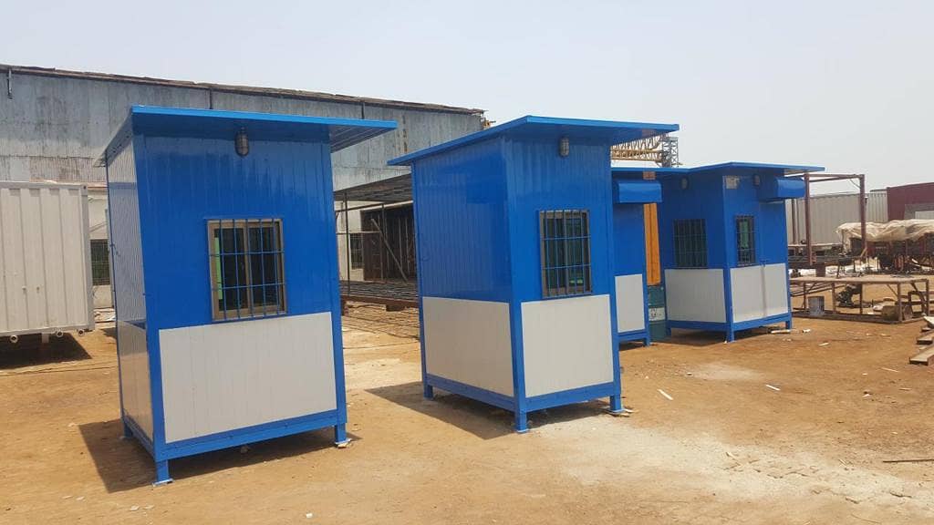 Security Office | Check post | Guard Room | Porta Cabin | containers 0