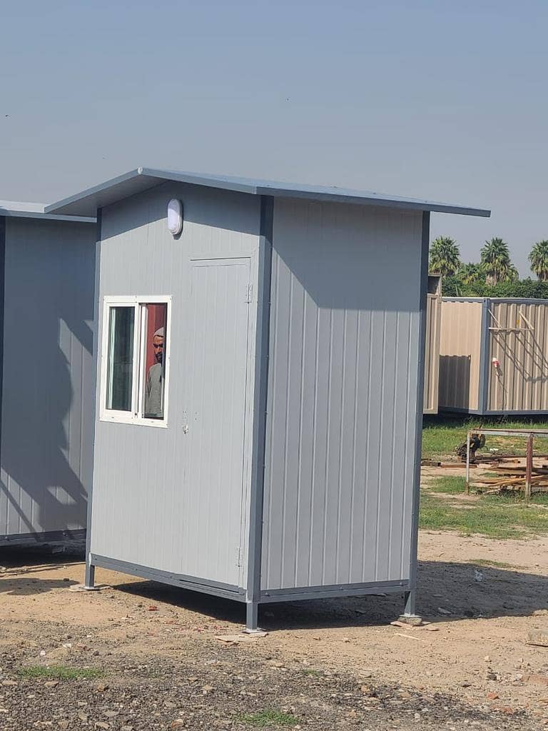 Security Office | Check post | Guard Room | Porta Cabin | containers 2