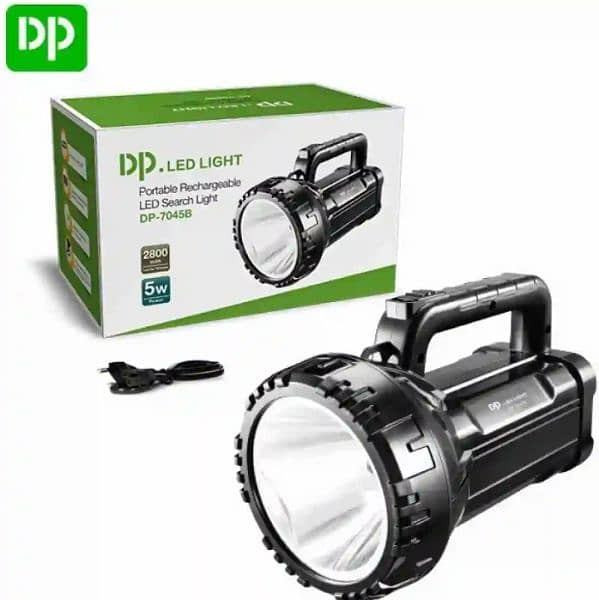 LED Search Light DP-7045B high intensity Portable Rechabale 1