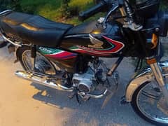 Honda  CD 70 black color  Motorcycle