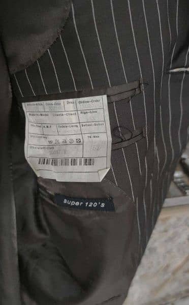 Gonali Mens Two piece suit large Size (52) pant waist 34 -36. 3