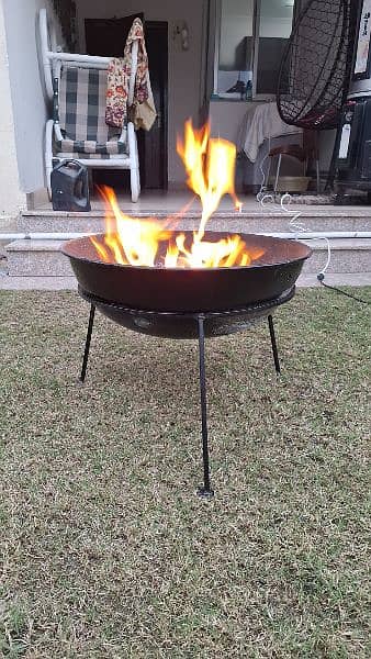 Outdoor Wood Burning Fire Pit 1