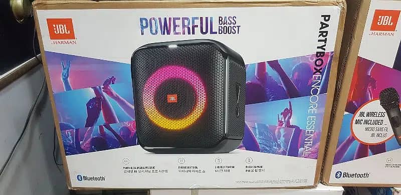 JBL Partybox Encore Essential  Portable party speaker with