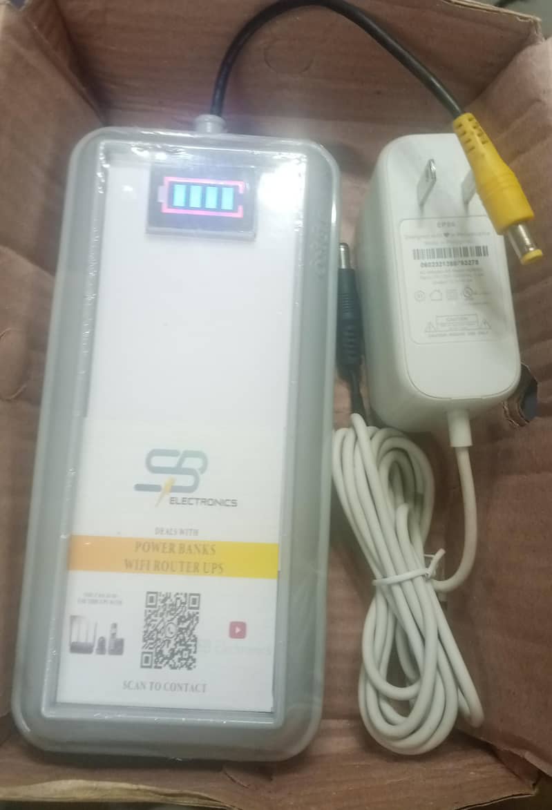 Mini Ups for wifi router devices Power bank 12v Dc 16