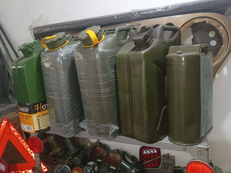 JERRY CAN & JEEP PARTS (5500rs-10800) 12