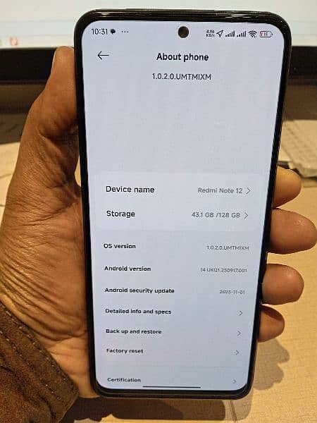 Xiaomi Redmi Note 12 8/128 GB 7