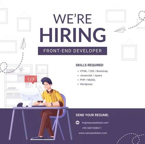 Front End Developer with WordPress Expertise 0