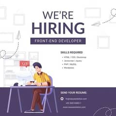 Front End developer with WordPress Expertise