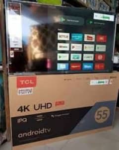 55 TCL led tv UHD tv box pack 03227191508