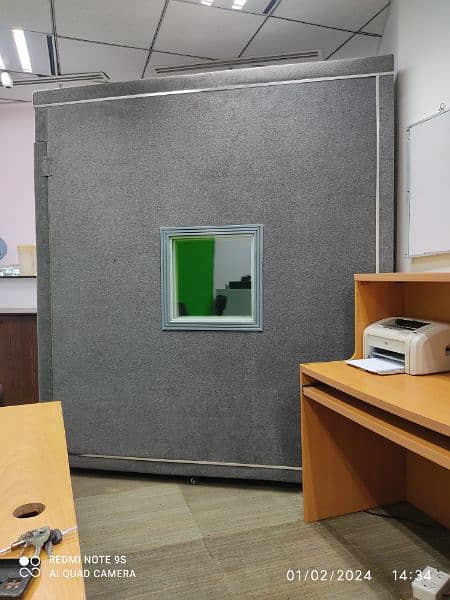audio and video recording booth for sale 0