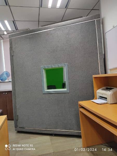 audio and video recording booth for sale 1