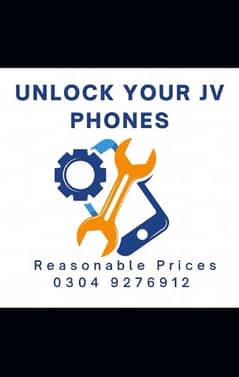 jv phones unlocks