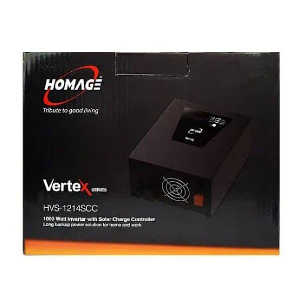 Homage 1214 Solar Ups - VERTEX -SOLAR SUPPORTED INVERTER UPS HYBRID 0