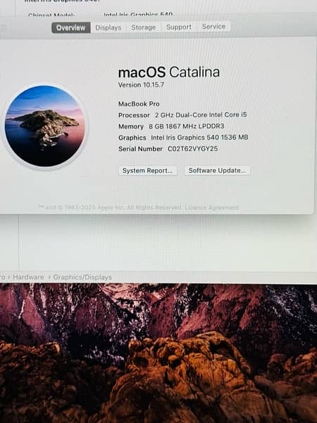 MacBook Pro 13.3 Retina Display 8GB 256GB 1