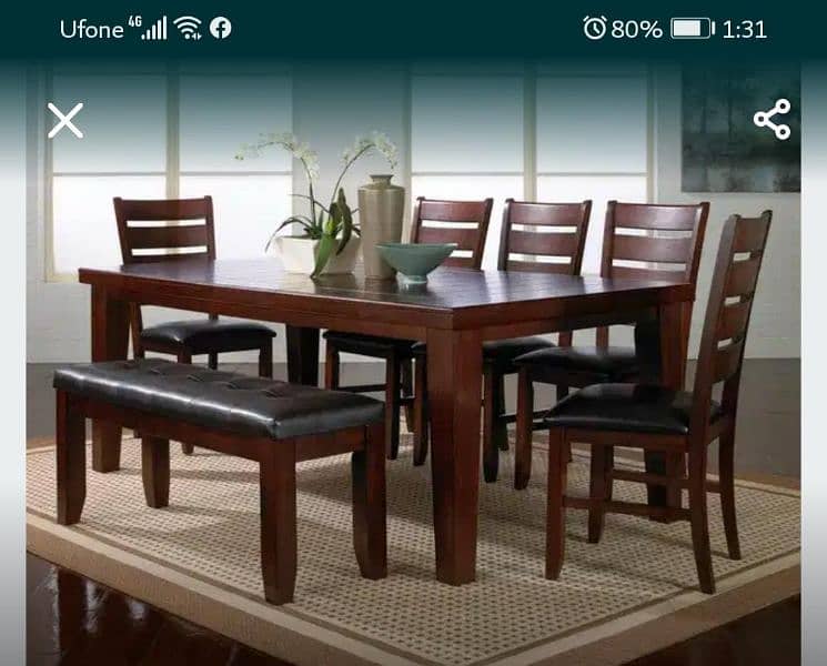 dining table set/wearhouse (manufacturer)03368236505 1