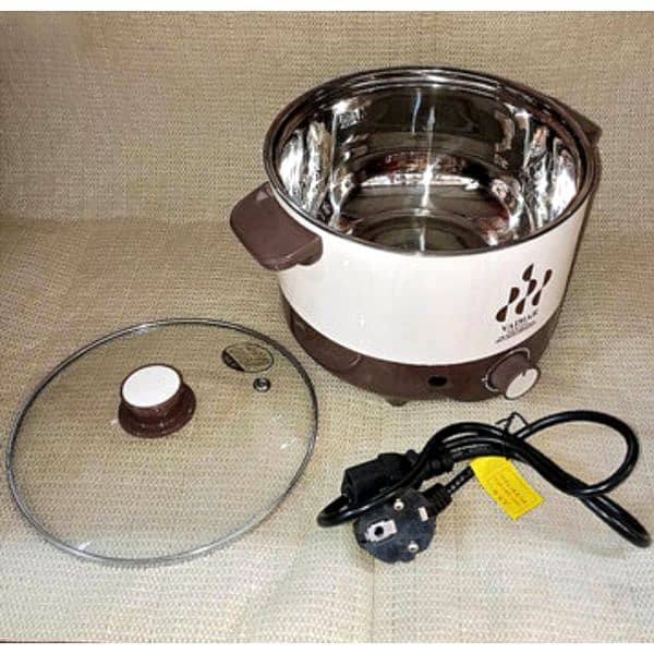 Multi-Functional 1.2 Liter Capacity Electric Cooker 1