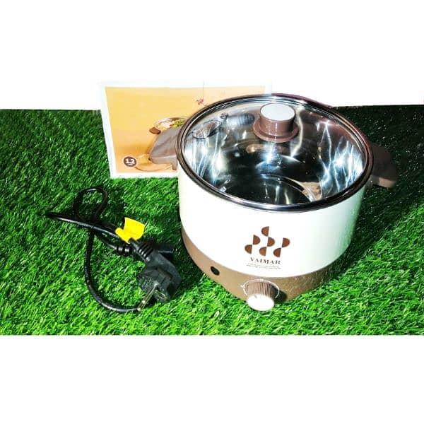 Multi-Functional 1.2 Liter Capacity Electric Cooker 8