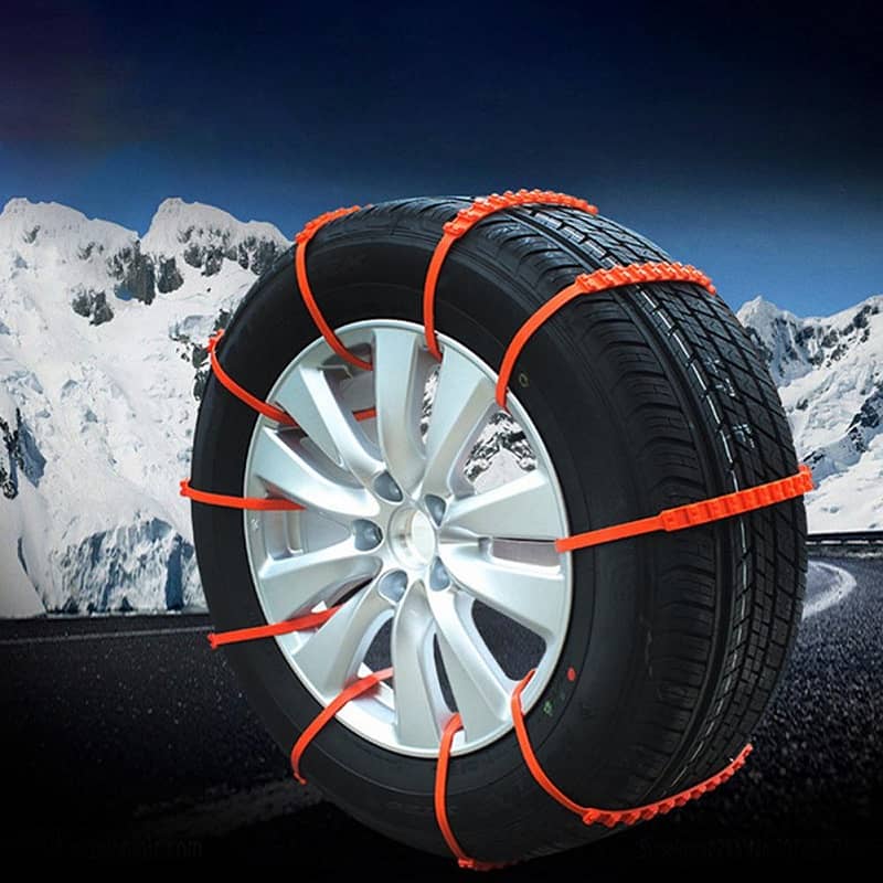 Pack Of 10 Anti-Skid Emergency Snow Wheel Chain 1