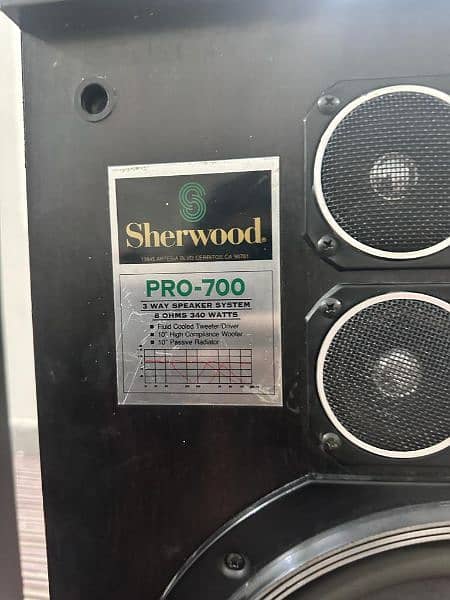 Sherwood zero metar Speakers 10