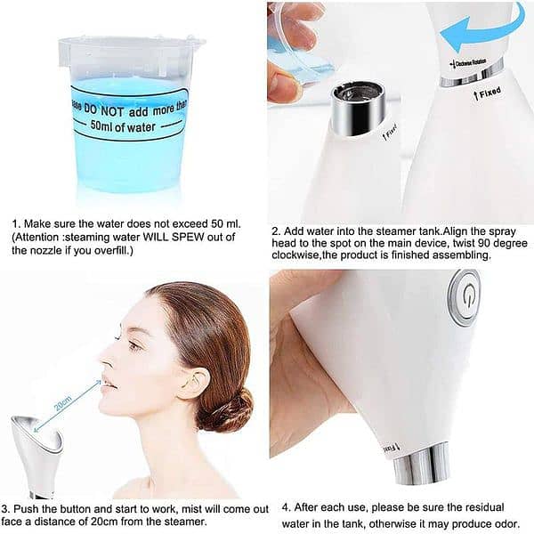 MAXDIGI NANO IONIC FACIAL STEAMER FOR PORES 1