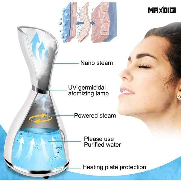 MAXDIGI NANO IONIC FACIAL STEAMER FOR PORES 3