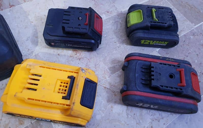 cordless drill tools battery 9.6. v12. v14. v16. v18v20v 24to 36v box 4