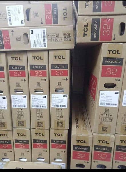 TCL 32 inch smart tv TCL box pack 3 year warranty 03044319412 0