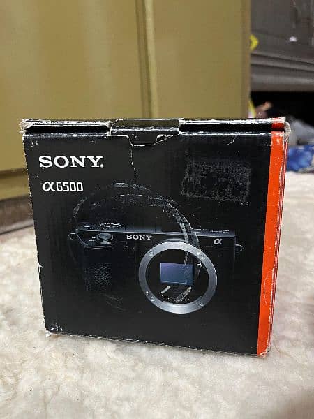 Sony a6500 with Complete Box urgent sale. 5