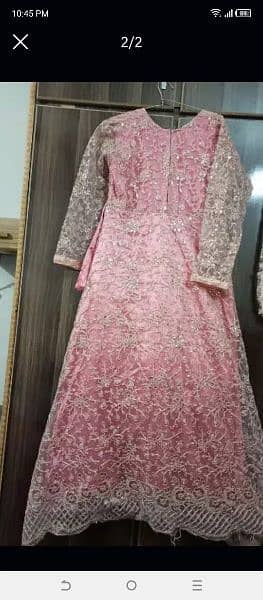 pink maxi fancy for sale in good condition 1