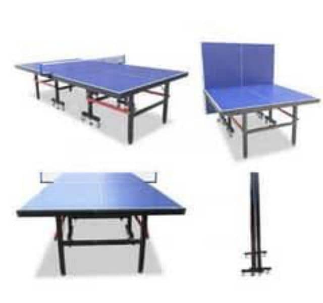 New Packed Table tennis Table MDF Butterfly style 8 Wheels 0
