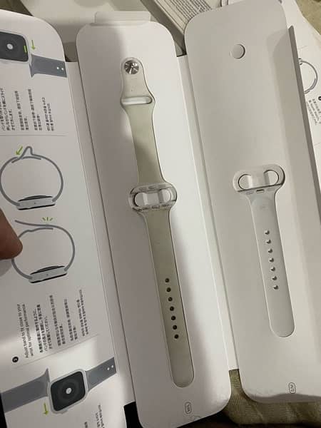 Apple watch series 5 40mm silver aluminum All ok condition 10/9 6
