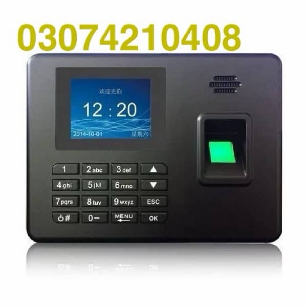 Fingerprint Card Face UsB wifi attendence machine door locks 0
