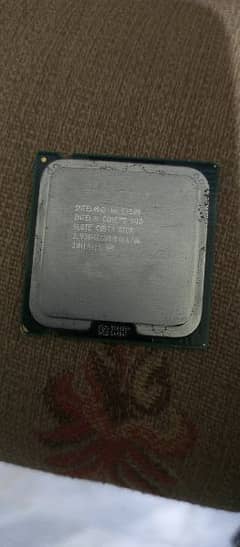core 2 duo only chip . 2.9 ghz in running