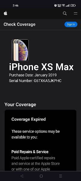 iPhone Xs Max PTA Approved 8