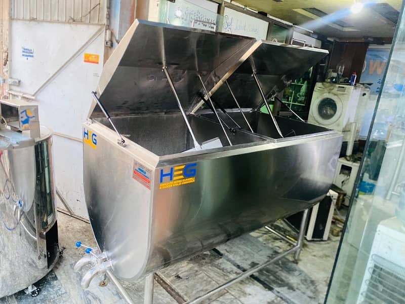 Milk chiller & Milk boiler & کھویا مشین 15