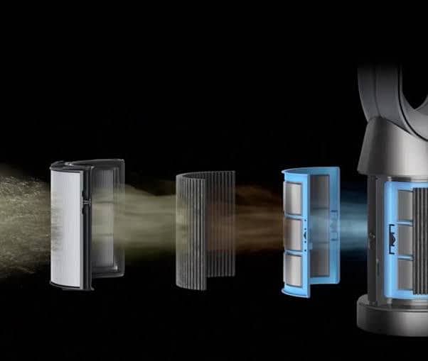 Airpurifier, Dyson model TP09 Purifier Cool Formaldehyde Purifying Fan 3