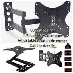 LCD LED tv monitor adjustable moveable wall mount bracket stand
