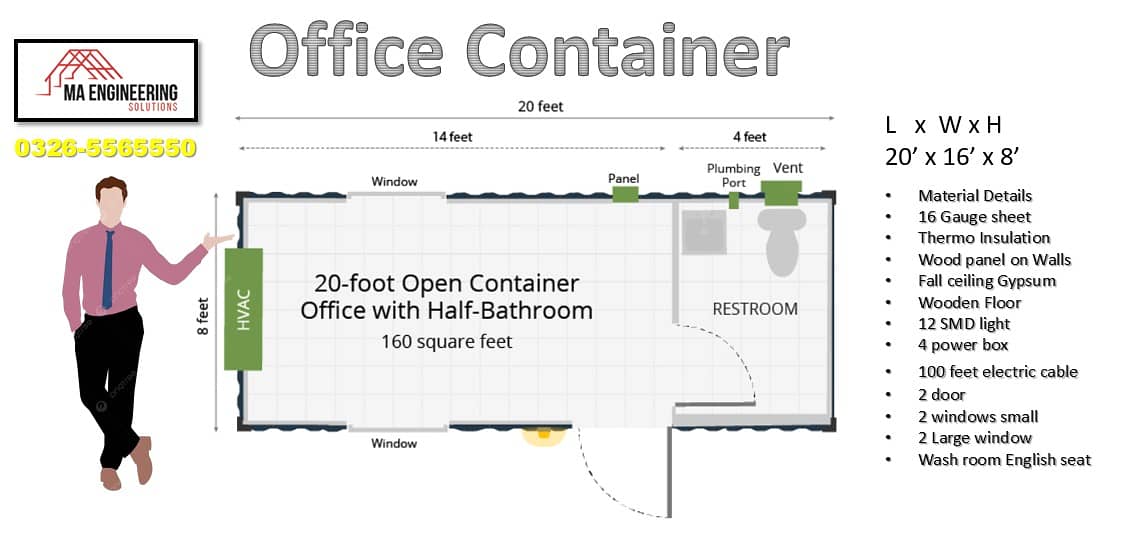 portable container and house office 9